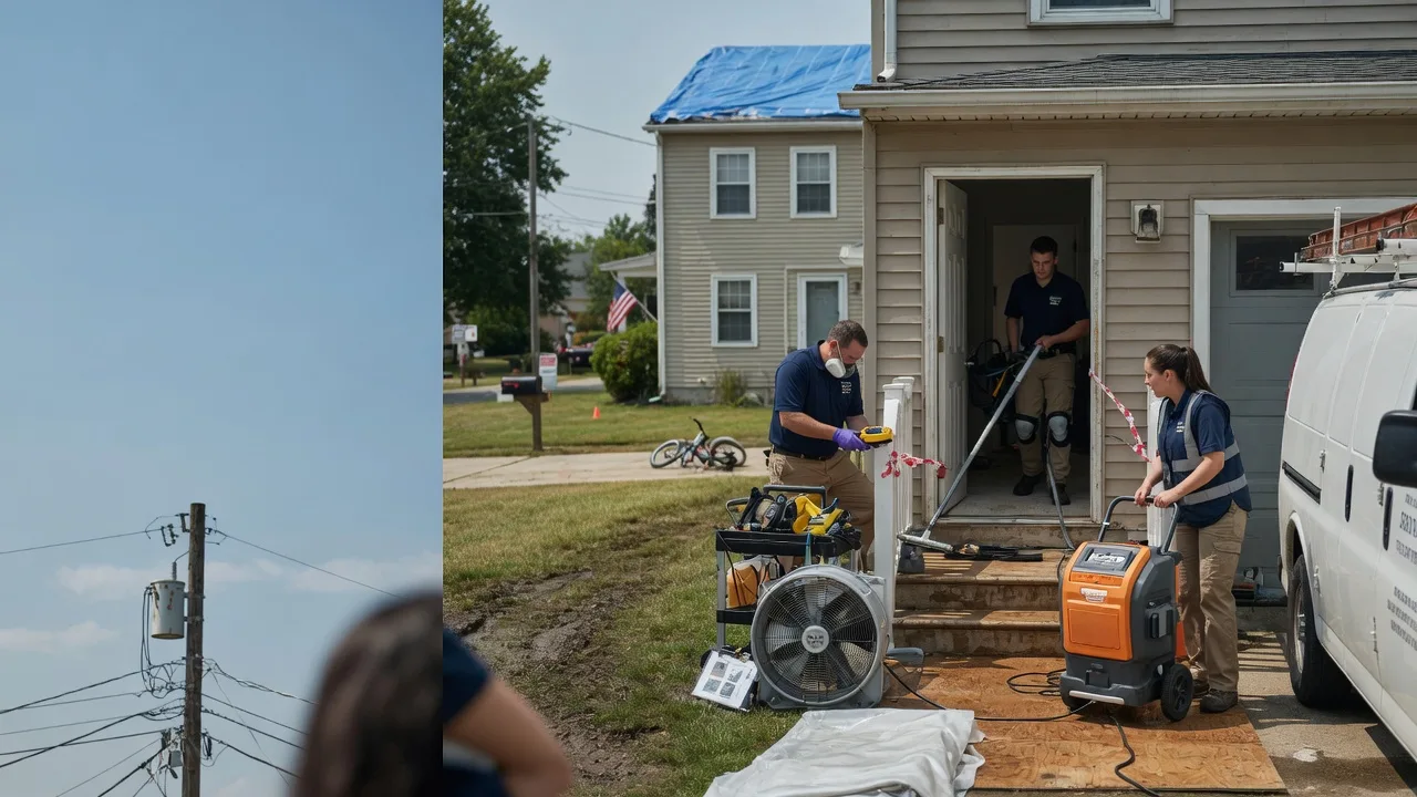 Water Damage Repair in Winona Lake, IN near me